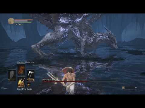 Dark Souls 3 Ringed City - SL1 NG+7 Darkeater Midir No Rolling or Blocking