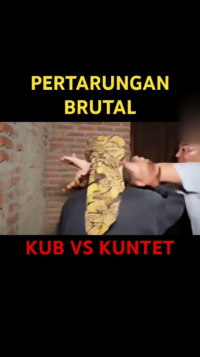 PERTARUNGAN BRUTAL KANG UJANG BUSTOMI VS DUKUN SANTET