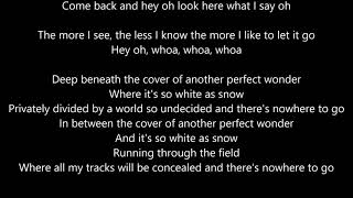 Red Hot Chili Peppers - Snow - Lyrics Scrolling