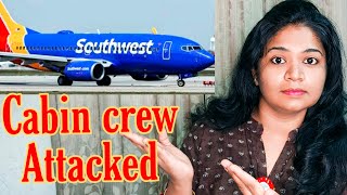 Southwest Airline Cabincrew Attacked | Cabincrew Training | How to handle Angry passengers in Tamil