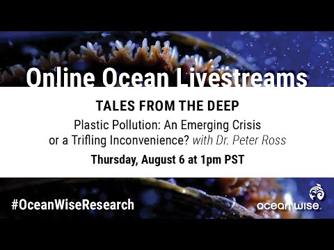 Peter Ross: Plastic Pollution: An Emerging Crisis or a Trifling Inconvenience?