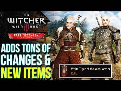 Witcher 3 Next Gen Upgrade - Dont Miss These New ARMOR & Weapons (Witcher 3 Next Gen Review)