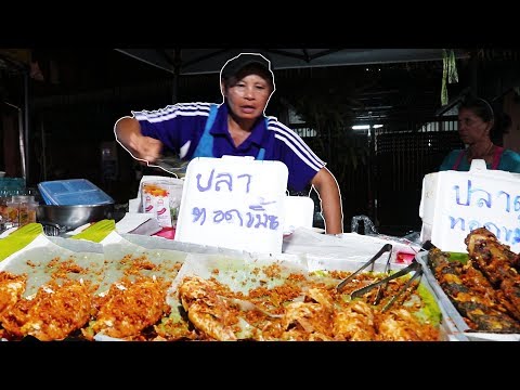 Thai Street Food Night Market Tour. Krabi Thursday Night Market. Street Food in Thailand Guide