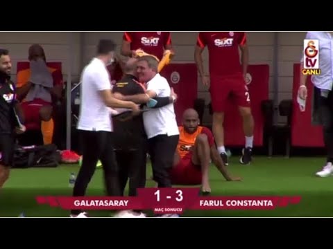 Galatasaray 1 - 3 Farul Constanta | Maç Özeti
