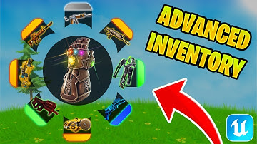How to Make an Advanced Inventory in UEFN (Verse Tutorial)