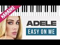 Adele | Easy On Me // Piano Karaoke con Testo