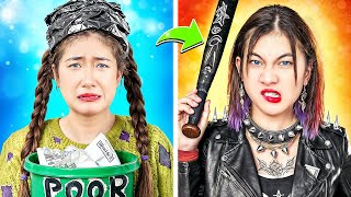 Poor Girl Becomes Rich Gangster Girl! New Life Of Poor Girl In Millionaire Family