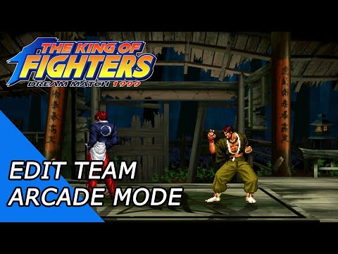 The King of Fighters Dream Match 1999 - Arcade Mode/1080p 60fps/4k Internal/Widescreen/PT-BR/Flycast
