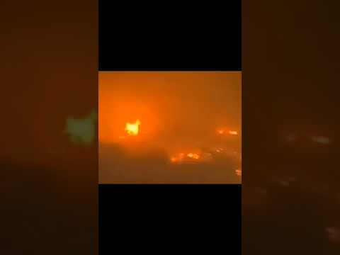 اندلاع حريق ضخم بالجزائر