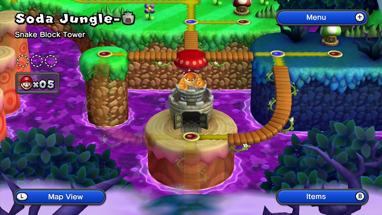 NSMBU without pressing left. RAW FOOTAGE - NSMBU without pressing left. RAW FOOTAGE