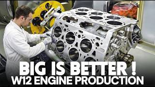 Bentley W12 Engine Assembly How Its Built Full Factory Process