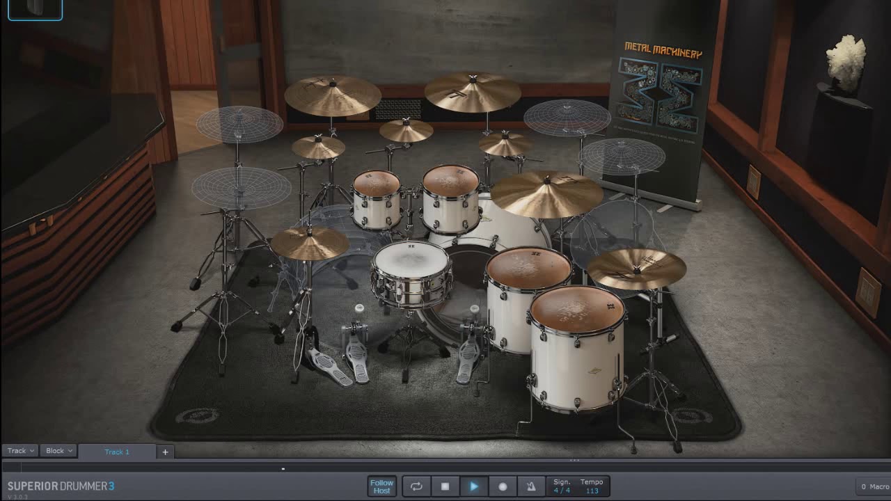 Pierce The Veil - King for a Day ft. Kellin Quinn only drums midi backing track