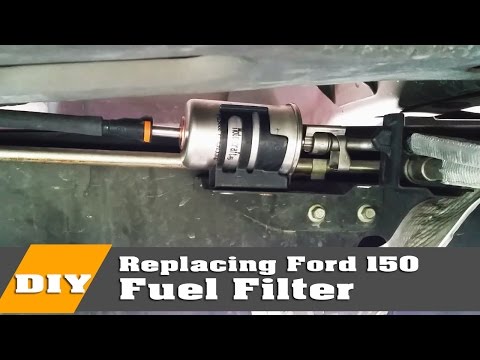 How to Change Ford  F150 Fuel Filter on 2004 to 08