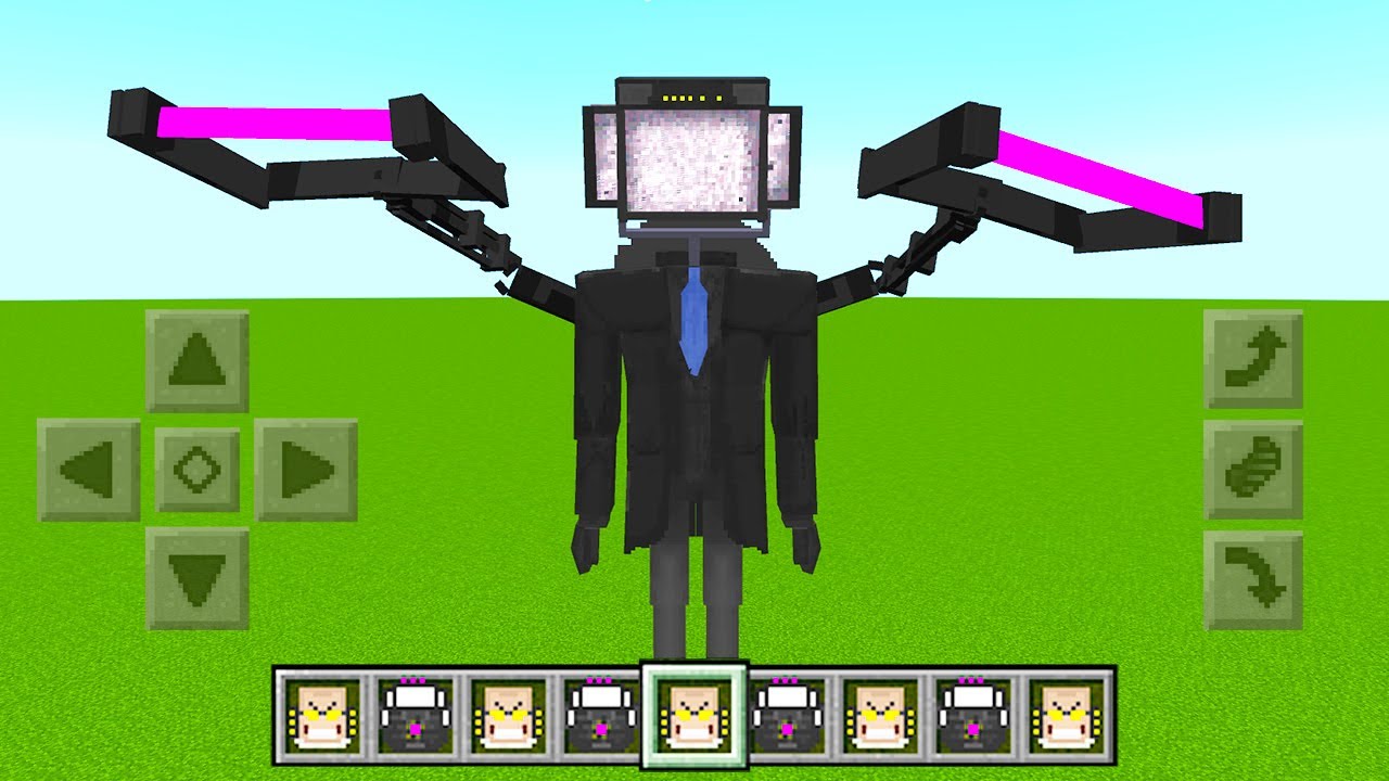 Hkkloo Skibidi Toilet ADDON UPDATE in MINECRAFT PE - YouTube