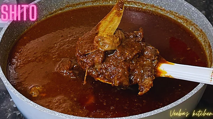 Perfect shito without herring & shrimp powder | @Veeba's kitchen.