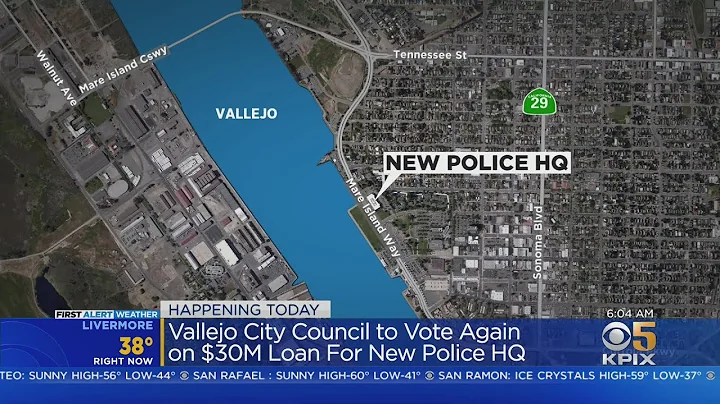 Vallejo Controversy:  City Council To Consider $30 million loan to build new police headquarters