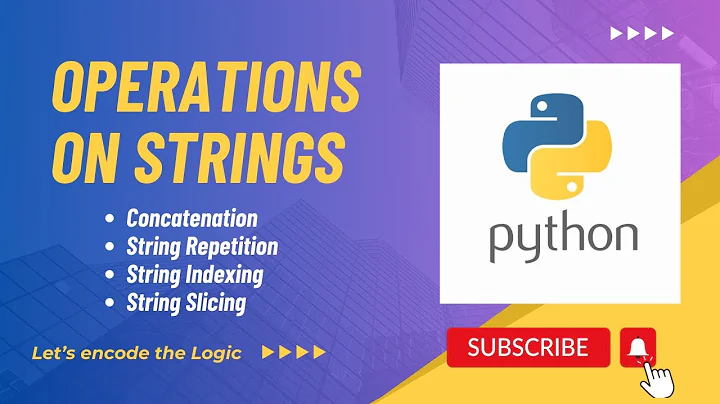 String Operations in Python || Concatenation, Repetition, Slicing || Python Tutorials for Beginners