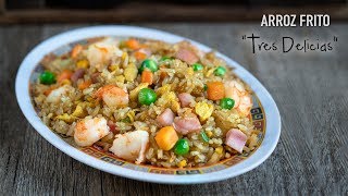 Auténtico Arroz Frito Tres Delicias by Kwan Homsai 1,864,744 views 5 years ago 5 minutes, 33 seconds