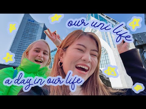 a day as an international student in a german university (auf deutsch) || Uni Life