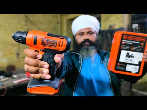 Black and Decker 12V Cordless Drill 2019 Unboxing 