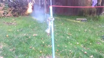 Black powder ejection charge test