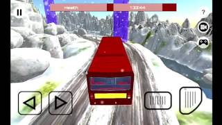 Snow Hill Bus Drive 3D screenshot 4