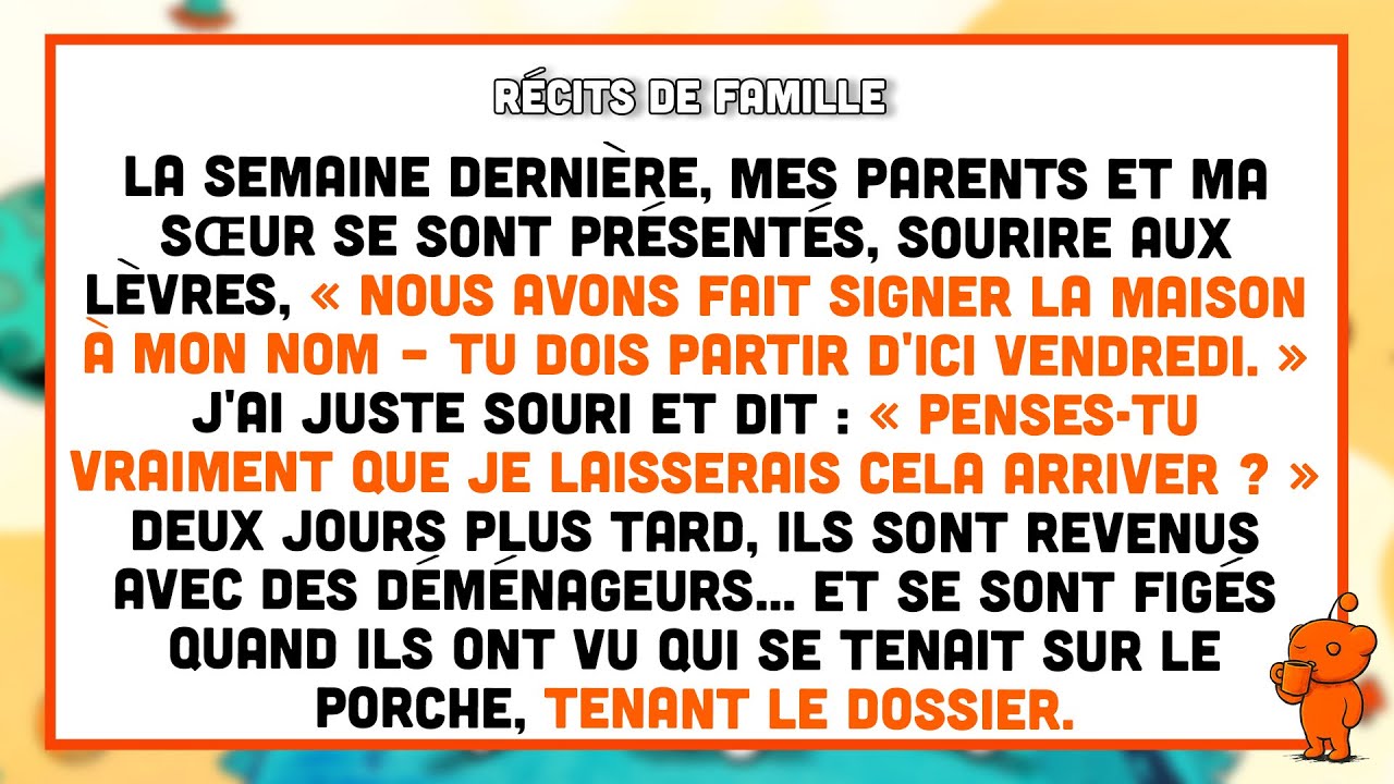 Après mon diplôme, j'ai transféré en secret l'héritage de 3M$ de mes grands-parents dans une fiducie