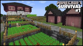 Cherry Starter House - Minecraft Guru 1 - Survival Let&#39;s Play Series