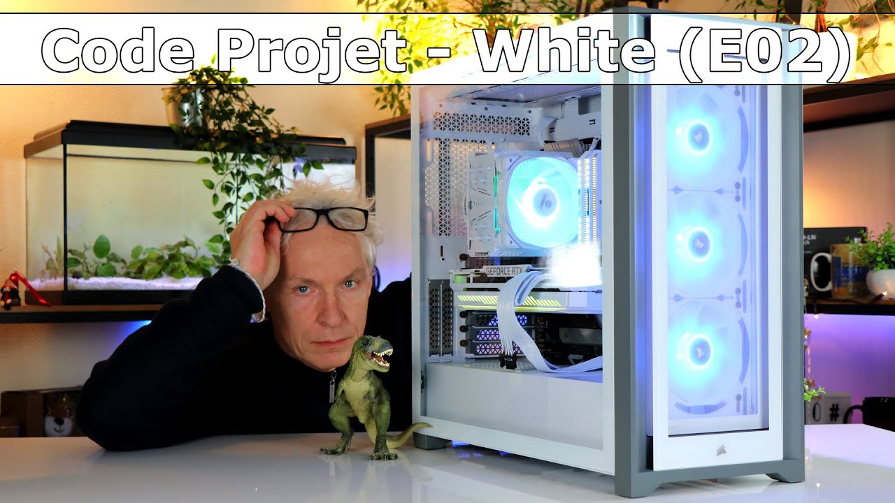 Projet White - Montage d'un PC gaming 100% blanc, épisode 2 - GinjFo