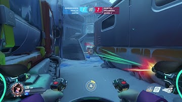 3v3 Falling through the map on overwatch