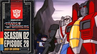 Quest For Survival Transformers Generation 1 Season 2 E28 Hasbro Pulse