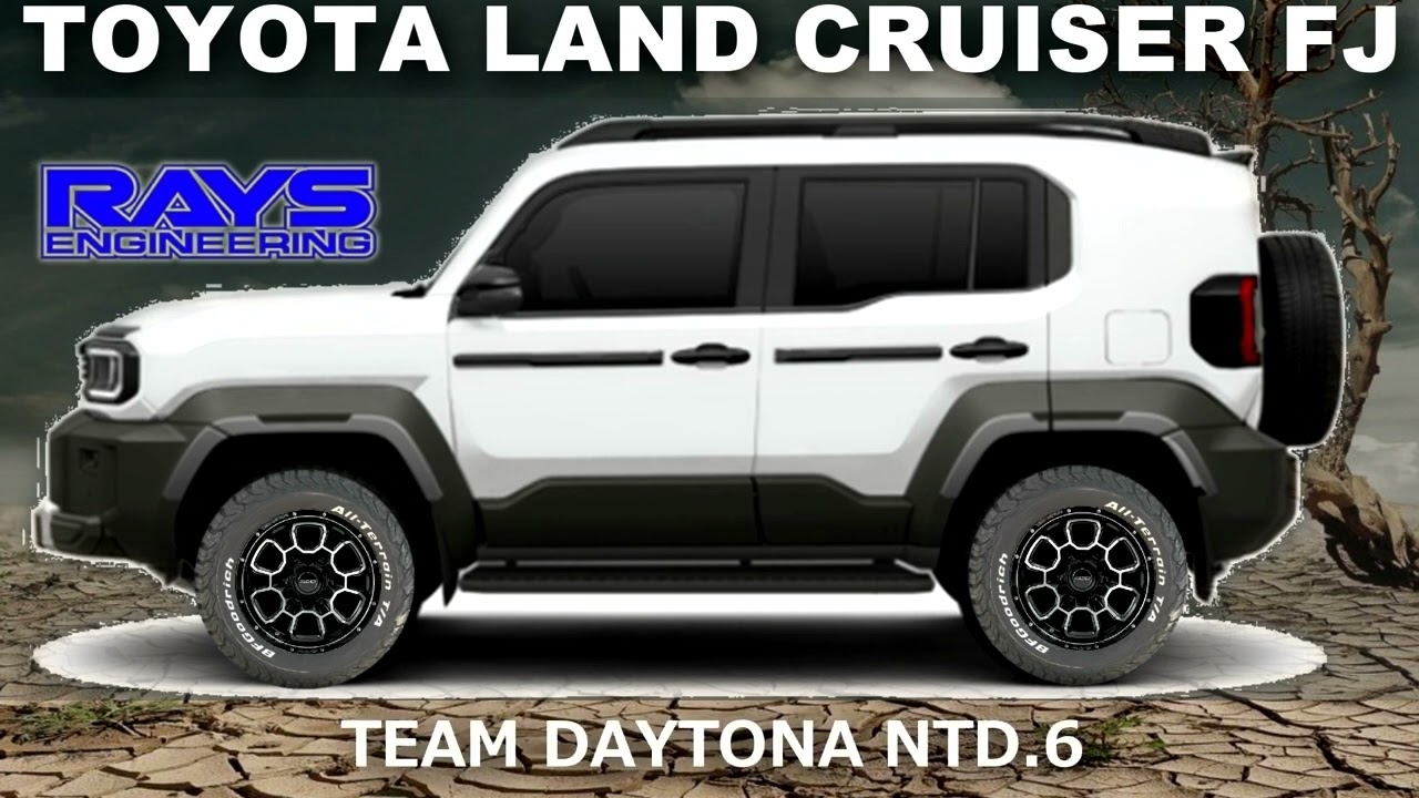 Land Cruiser FJ] Off-Road Tire Installation! RAYS Edition - YouTube