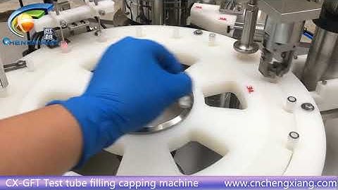 CX-GFT Automatic 3ml-5ml test tube filling capping machine