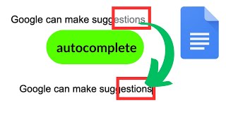 Google Docs Autocomplete [Suggestion mode] Tutorial: Smart Compose for Beginners