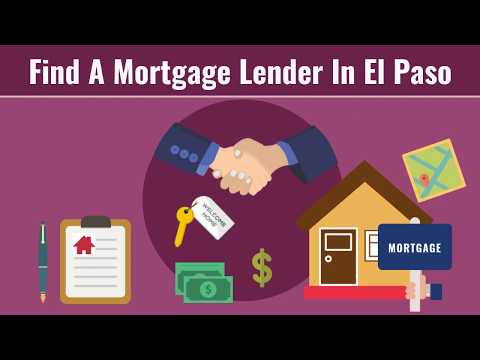 Find A Mortgage Lender In El Paso