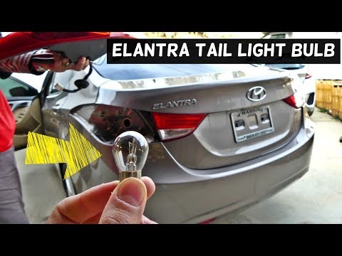 2014 Hyundai Elantra Bulb Chart