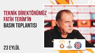 📺 Teknik direktörümüz Fatih Terim'in basın toplantısı | #UEL