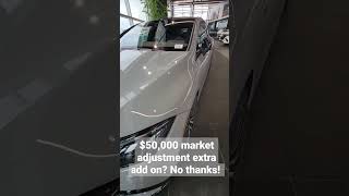 $50k market adjustment add on Mercedes-Benz EQE AMG EV luxury Electric vehicle! $171,000 total.