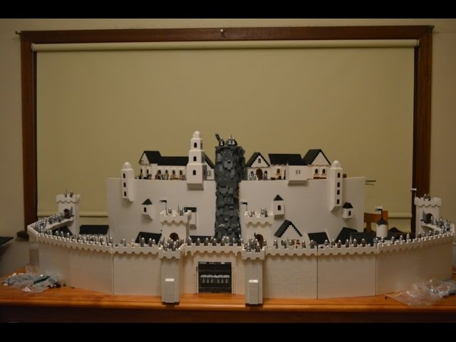 Insane LEGO Lord of the rings - Minas Tirith Battle 120.000 bricks