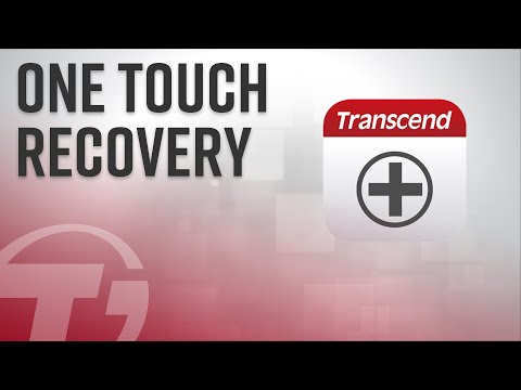 How to restore your storage data with One Touch Recovery | Transcend Embedded