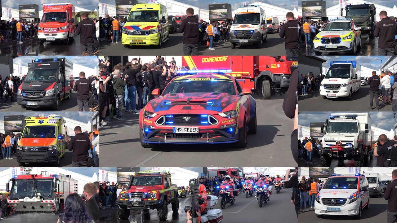 🚨🔊ABSCHLUSSKORSO | RETTmobil 2025 - Fulda 🚒🚑 | ÜBER 100 FAHRZEUGE |