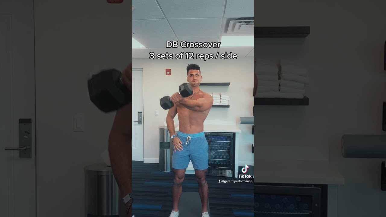 The BEST Dumbbell Only Home Chest Workout