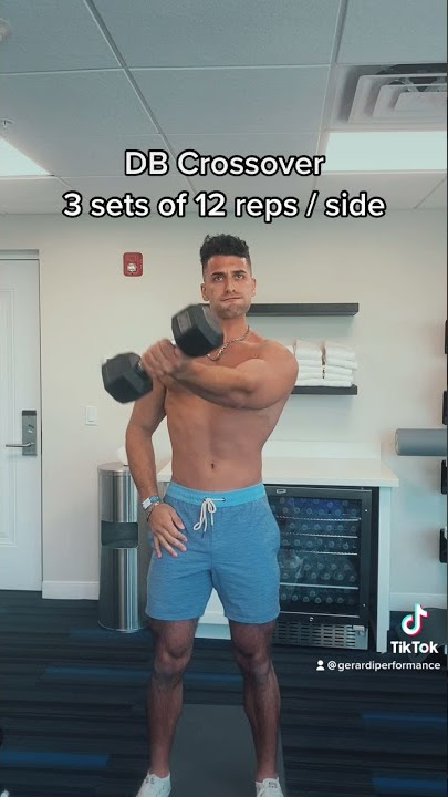The BEST Dumbbell Only Home Chest Workout