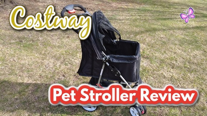 Joovy Pootler 2-in-1 Pet Stroller and Carrier - Black