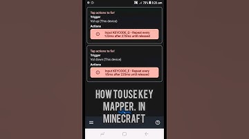 HOW to use keymapper in Minecraft #shorts #minecraft