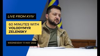 60 minutes with Volodymyr Zelensky