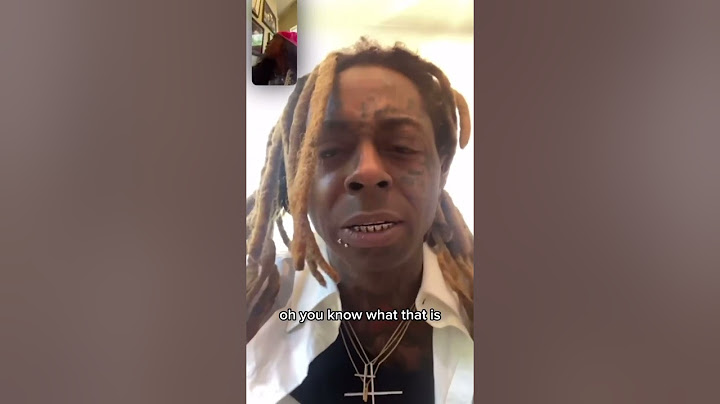 Lil Wayne on FaceTime with Flau'jae Johnson