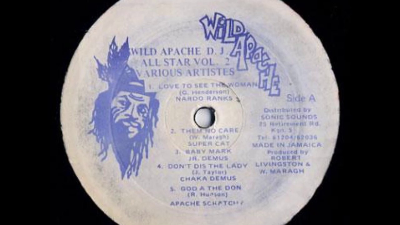 VARIOUS (SUPER CAT、CHAKA DEMUS) / WILD APACHE D.J. ALL STAR VOL