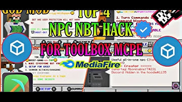 NBT FOR NPC IN TOOLBOX 1.20 [WORKING TRICK]