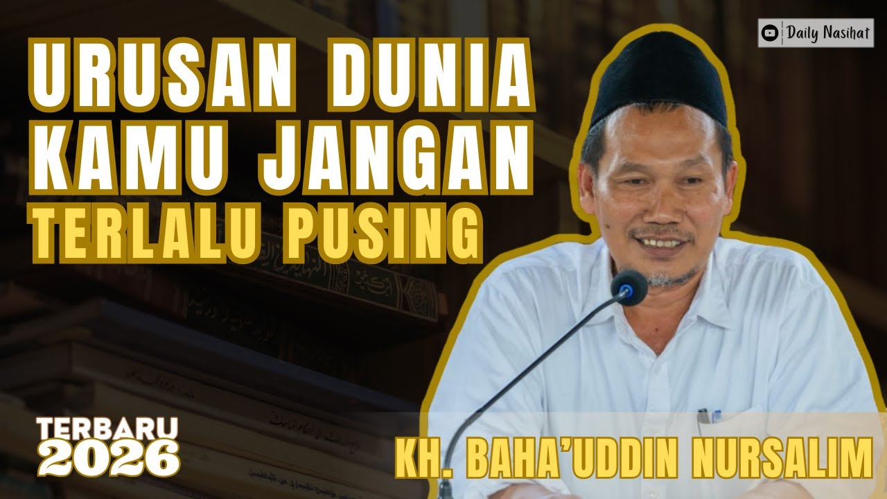 DUNIA DI BOLAK-BALIKKAN OLEH ALLOH AGAR KAMU TAHU BAHWA DIA KUASA | PENGAJIAN GUS BAHA